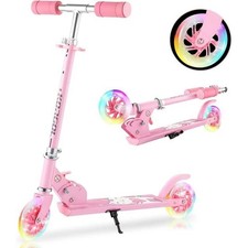 Alu Scooter Kinder Roller klappbar Kinderroller Tretroller Cityroller LED Räder