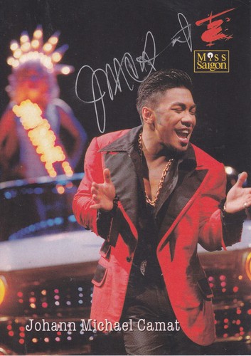 Autogramm johann michael - autogramm,