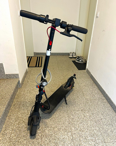 Scooter schwarz klappbar - e-, mit