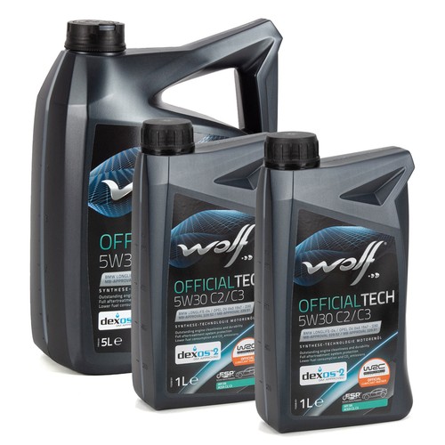 Wolf officialtech 5w30 - 7l,