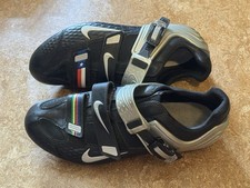 Nike Lance Armstrong Carbon Cycling Shoes Cleats Size 43 - 42