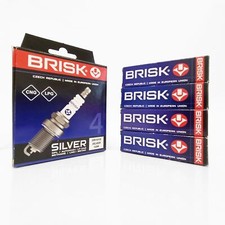 4x Zündkerzen BRISK Silver