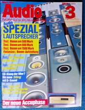 AUDIO 3/91,KIRKSAETER ANLAGE,ACCUPHASE DP 70 V,JAMO CONCERT 7,B&W DM 640,KLIPSCH