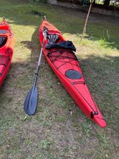 Kajak Delsyk Nifty 385 mit Steuer Red optional Zubehör wie Paddel u.a.