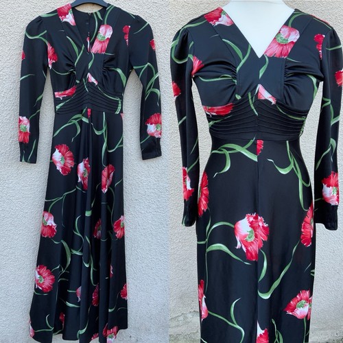 Vintage maxi dress deco - 70’s,