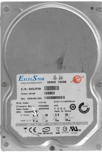 Excel stor festplatte 160 - excel,