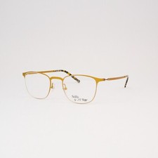 JF Rey Brille Gelb Soho Kollection Metall Panto Leichtgewichtig SH2002 50/21-145