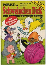 ✪ PORKY IST SCHWEINCHEN DICK #106, Condor Verlag 1978 COMICHEFT Z1-