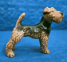 Goebel Porzellanfigur Hund Terrier braun Topzustand !
