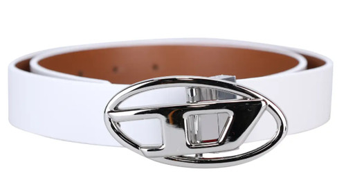 Diesel gürtel weiß oval d - gürtel,
