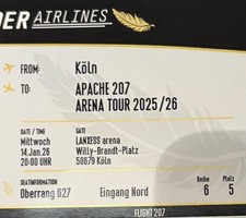 Apache 207 Köln 14.01.2025