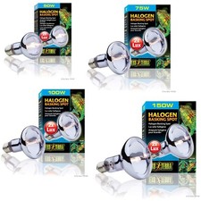 Exo Terra Sun Glo Halogen Basking Spot Terrarien Breitspektrum Tageslichtlampe