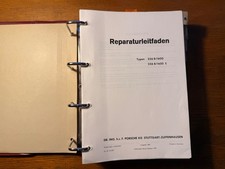 Original Porsche 356 B  1600 S Reparaturleitfaden 1959 1960