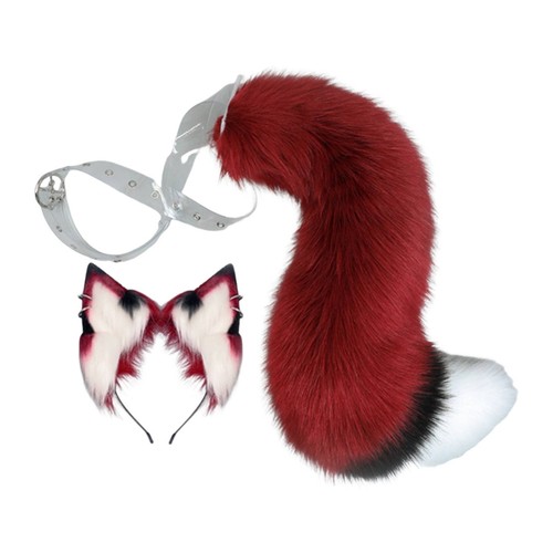Fuchsschwanz mit ohren weich - fuchsschwanz,