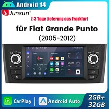 2+32G Android14 Carplay Für Fiat Grande Punto Linea 2005-2012 Autoradio GPS Navi