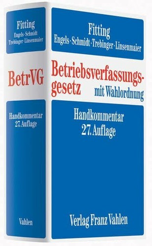 Betriebsverfassungsgesetz mit