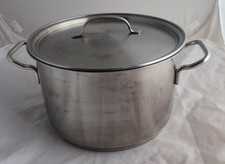 Gastrobedarf - Fissler Profi Kochtopf mit Deckel - randvoll ca. 10 Liter