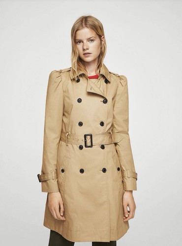 Mango canton trenchcoat mantel - mango,