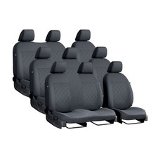 Autositzbezüge Maß Schonbezüge Sitzschoner für Citroen Spacetourer (17-) 9-Sitze