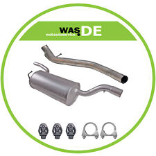 Mittelschalldämpfer + Endrohr