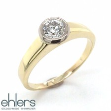 Brillantring solitär 60ct - brillantring, 0,60ct