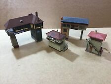 Altes Stellwerk 4 x Gebraucht HO für  Modell Eisenbahn, Modellbau Anlage !!!!