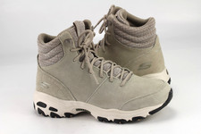 Skechers Gr.39 Damen Stiefel Stiefelette Boots Herbst/Winter Taupe WIE NEU K 340