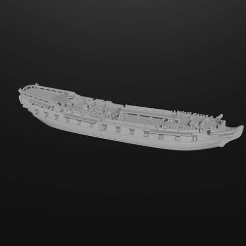 British 5th razee maßstab - 5th,