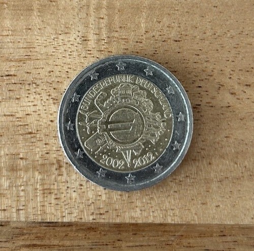 Euro münze bundesrepublik - 2,