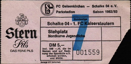 Ticket fc schalke 04 - bl,