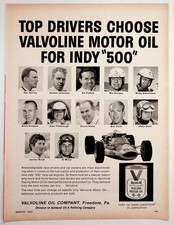 1967 Indy 500 Valvoline Motor