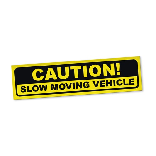 Caution langsam magnetschild - langsam,