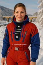 Bogner Snow Suit Vintage 44 Skianzug Retro VTG Schneeanzug damen retro snowsuit