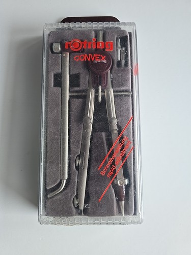 Rotring convex zirkel set - zirkel-set, r