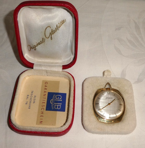 Uhr gub glashütte anhänger - uhr,
