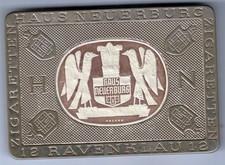 Zigaretten Schachtel Haus Neuerburg Ravenklau Hadank Banderole Tropen -Packung