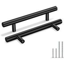 Möbelgriffe Edelstahl Schwarz