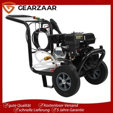 Benzin Hochdruckreiniger 3500 PSI Terrassenreinger Schwarz  mit 5x Düsen 2,6 GPM
