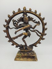 Bronze Asiatika Shiva Nataraja Gottheit Hinduismus