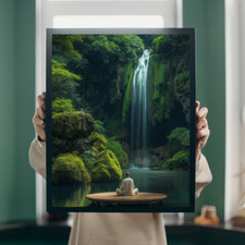 Meditierender Mönch