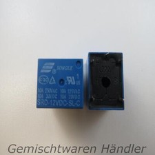 Relais 12V DC  zu 250V AC oder