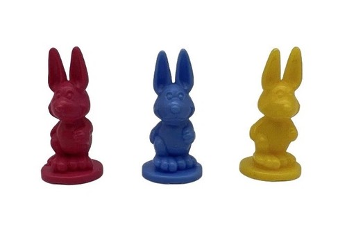 Figur rosa blau gelb - figur,