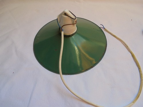 Werkstattlampe emaille - werkstattlampe, ,