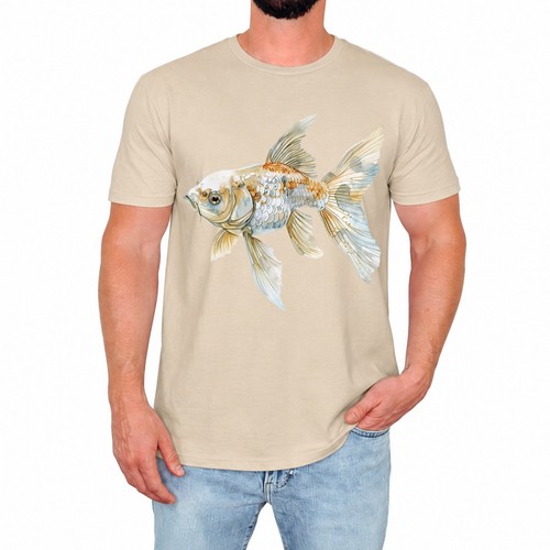 Goldfisch herren shirt - goldfisch, t-shirt