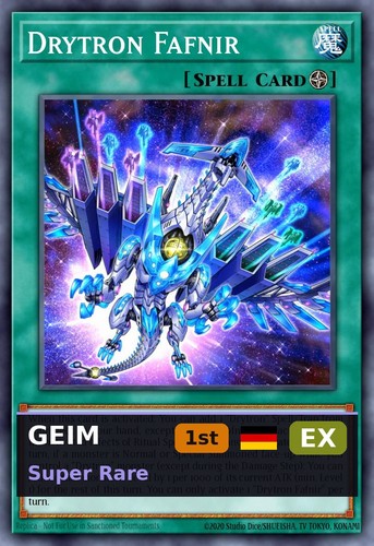 Drytron fafnir geim - geim-031, 1st