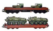 NPE NW 22098 - Samms 4860 Militärtransport NVA - Set | Ep.IV | Spur HO | Neu OVP