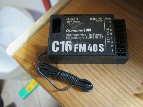 Empfänger graupner 40 - 16,