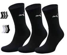 3-12 Paar PUMA Crew Socken Strümpfe Artikel 7312 Unisex Größe 39-46 Frotteesohle