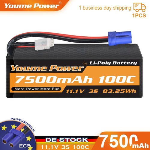 7500mah lipo akku - 11,1v, 3s