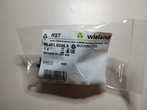 Wieland rst20i3 einbaubuchse - wieland,